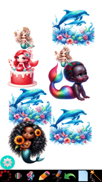 Rainbow Mermaid World