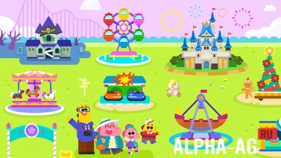 Взломанная Cocobi Theme Park screenshot 2