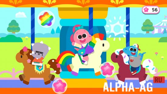 Взломанная Cocobi Theme Park screenshot 3