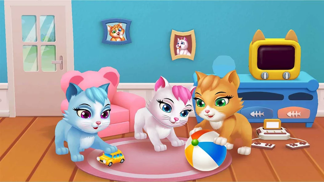 Cute Cat - My 3D Virtual Pet