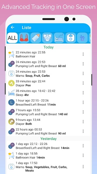 Baby Tracker screenshot 2