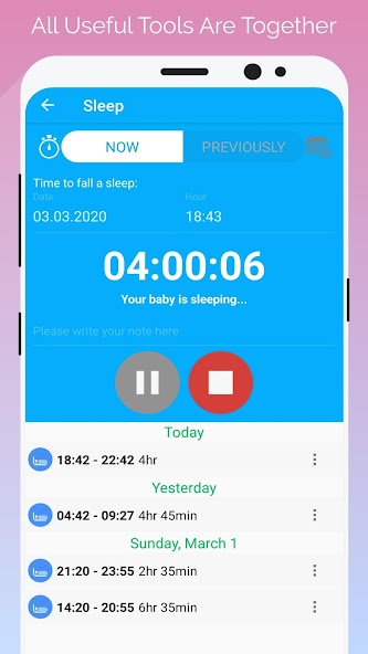 Baby Tracker screenshot 4