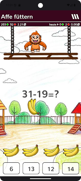 Mathe Grundrechnen bis 100 screenshot 2