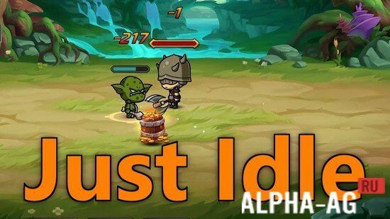 Взломанный Just Idle screenshot 1