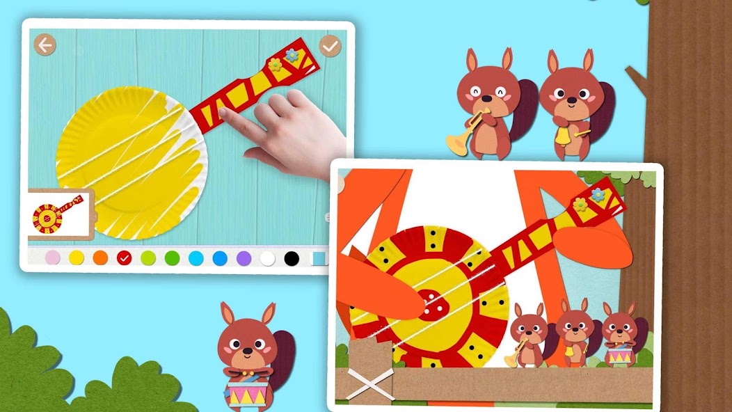 Paper Plate Art & Craft Game for Kids & Toddlers screenshot 2