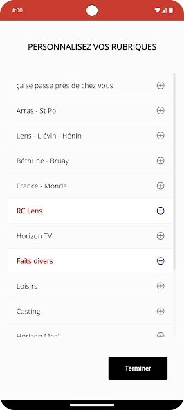 HorizonActu screenshot 4
