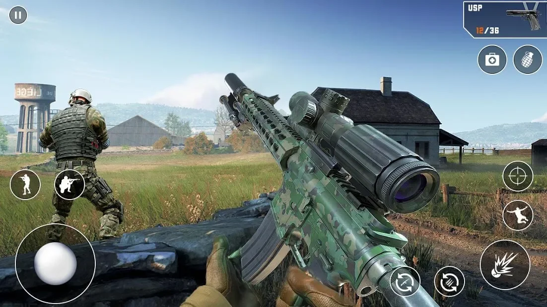 Anti-Terrorist Shooting FPS: Gun Strike War