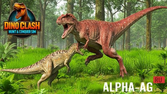 Dino Clash: Hunt & Conquer Sim