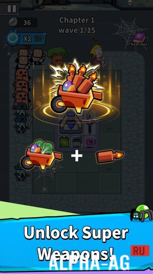 Взломанная Ghost Town: Backpack TD screenshot 4