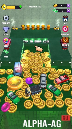 Взломанная Coin Festival screenshot 2