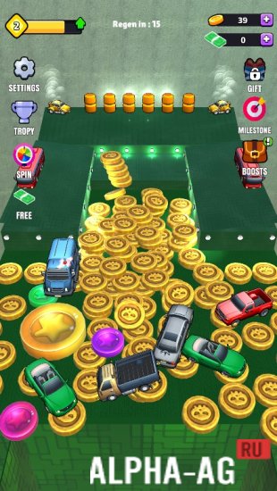 Взломанная Coin Festival screenshot 3