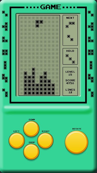 Classic Brick Game Screenshot 2