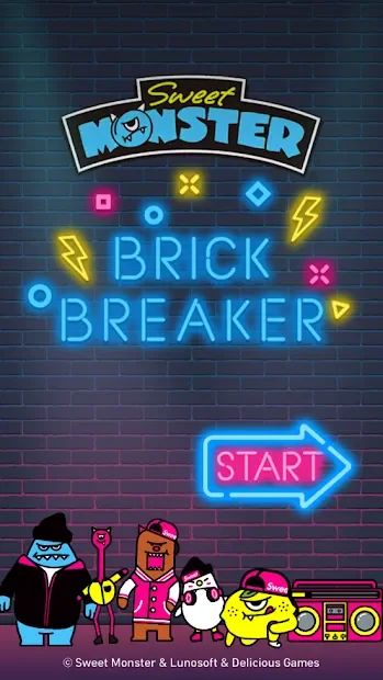 Bricks Breaker: Sweet Monster