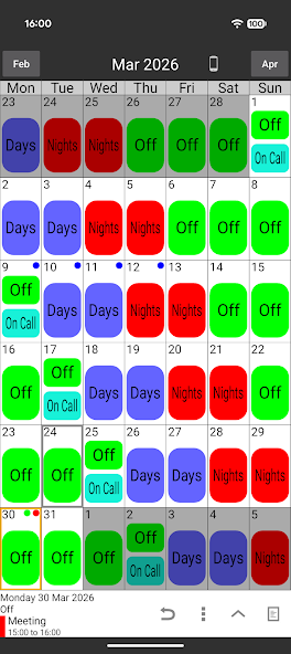 Shifts