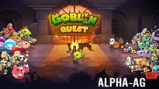Взломанная Goblin Quest: Idle Adventure screenshot 1