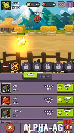 Взломанная Goblin Quest: Idle Adventure screenshot 5