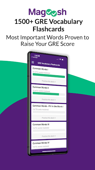 GRE Vocabulary Flashcards