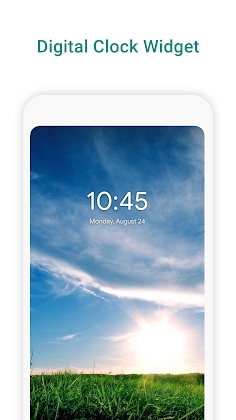 Digital Clock Widget screenshot 1