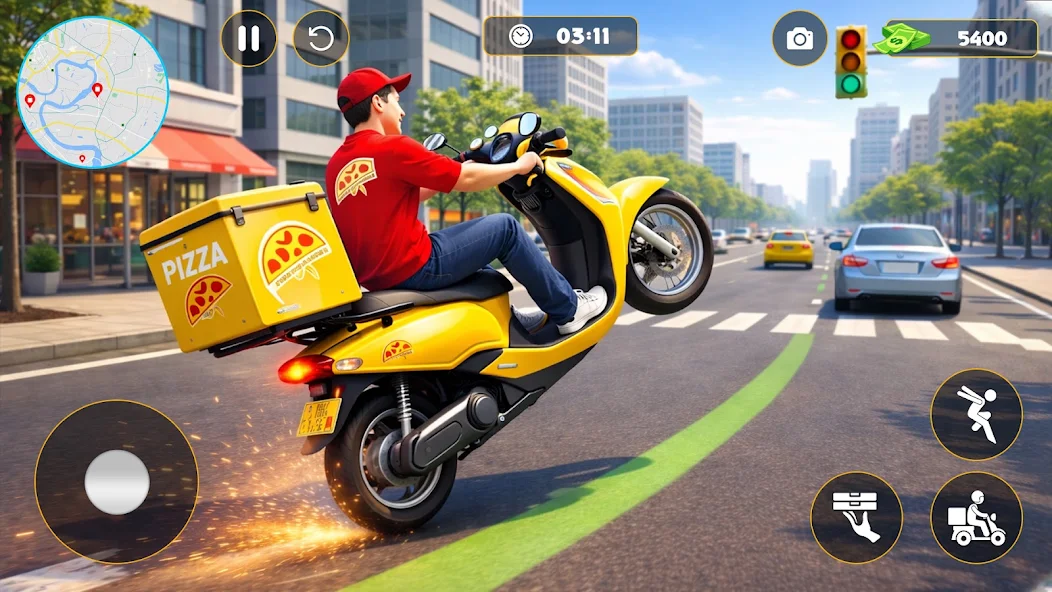 Moto Pizza Delivery