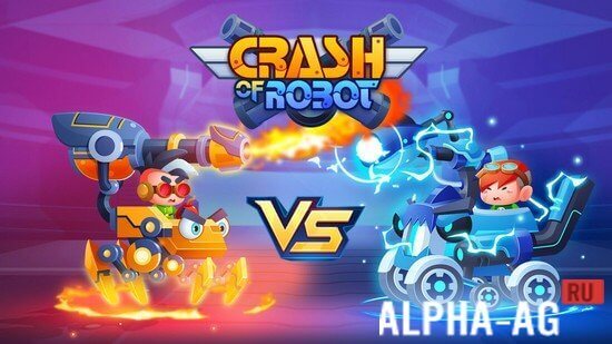 Взломанный Crash of Robot screenshot 2