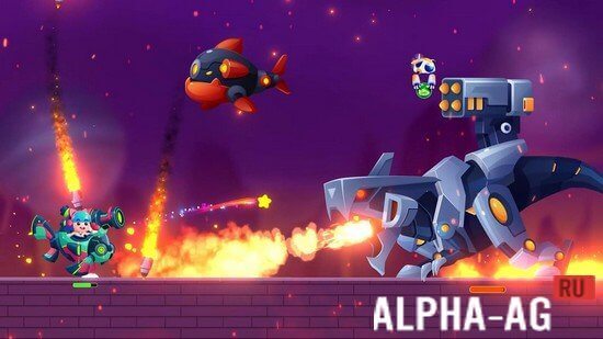 Взломанный Crash of Robot screenshot 4