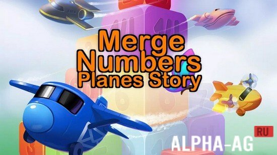 Merge Numbers: Planes Story screenshot 1