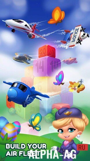 Merge Numbers: Planes Story screenshot 2