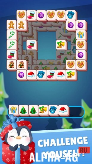 Pождество игра: Xmas Mahjong screenshot 4