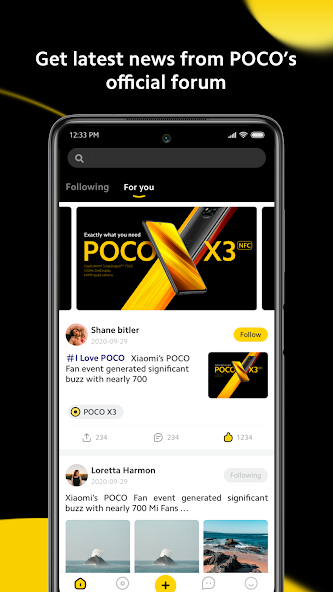 Poco Community screenshot 1