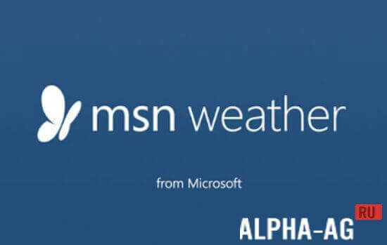 MSN Weather - Forecast & Maps