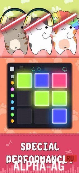 Взломанный Musicat! screenshot 3