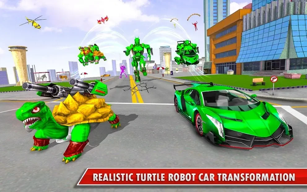 Turtle Robot Animal Rescue Game