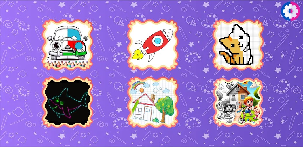 Coloring Games: Drawing & Book screenshot 2