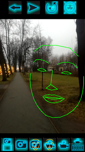 Ghost face detector