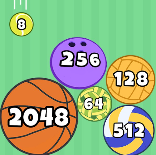 Download 2048 Ball Merge Lite