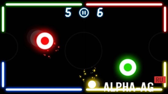 Взломанная Аэрохоккей Вызов screenshot 2