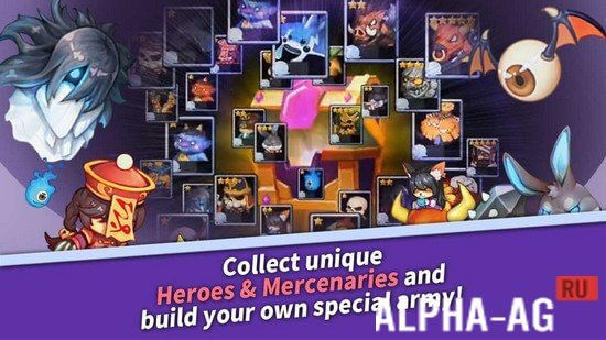 Взломанный Hero Defense Castle screenshot 4
