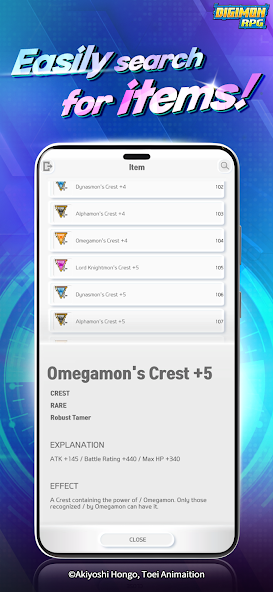 Digimon Rpg Manager screenshot 2