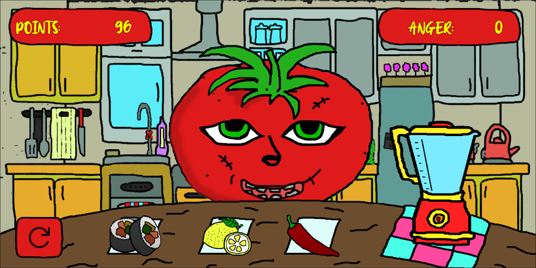 Mr Hungry Tomato screenshot 2