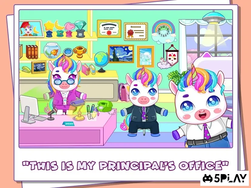 Mini Town: Unicorn School