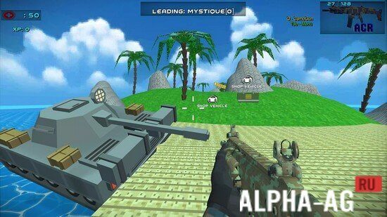 Взломанный Blocky Combat SWAT Desert War screenshot 3