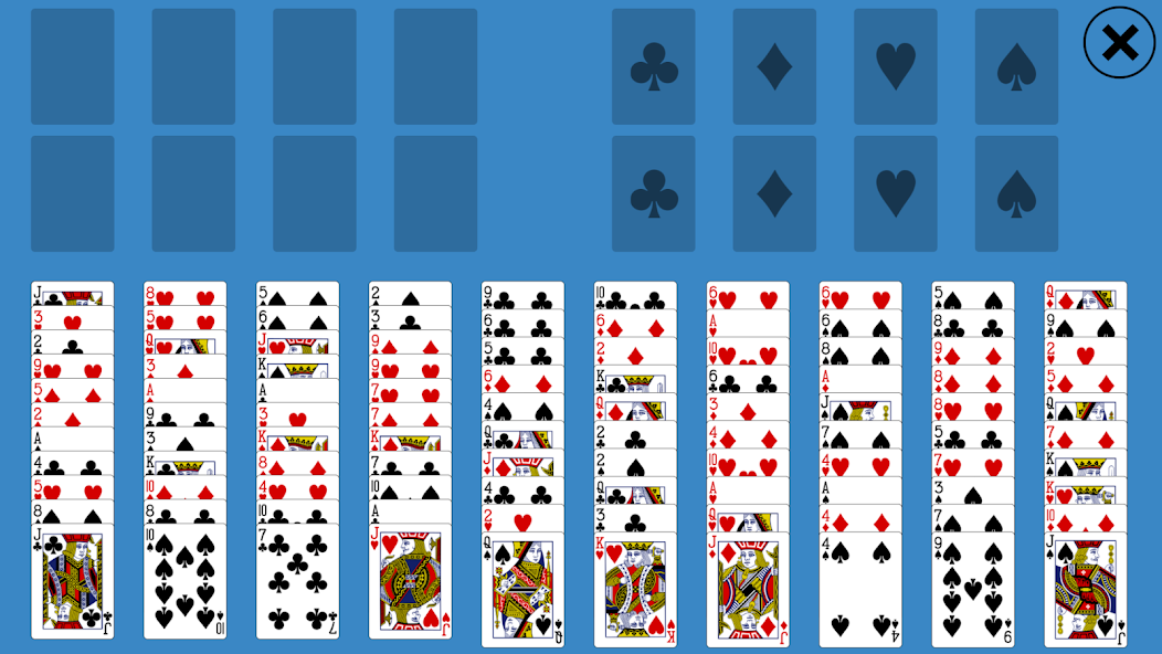 FreeCell Two Decks screenshot 1
