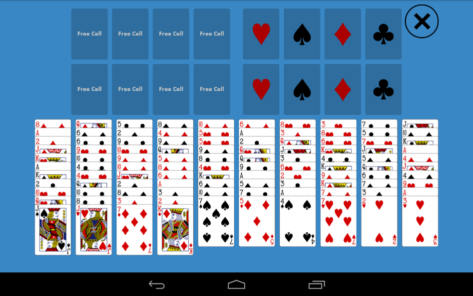 FreeCell Two Decks screenshot 4