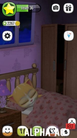 Взломанная Моя Говорящая Кошка Эмма screenshot 5