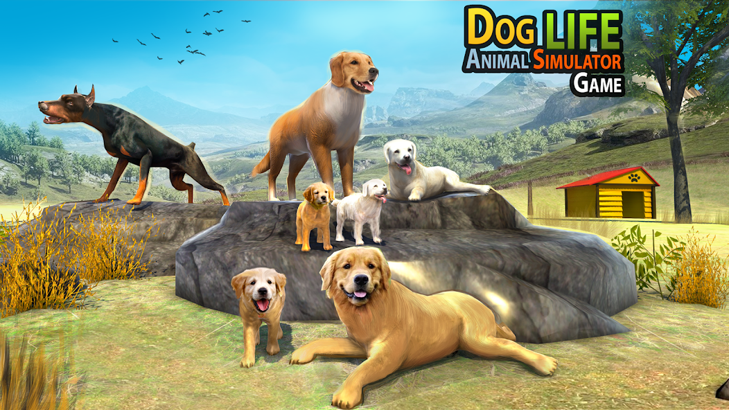 Dog Life: Animal Simulator Game screenshot 3