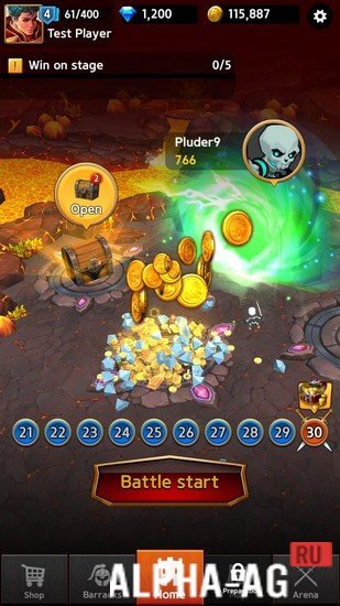 Взломанный Devil Legion : Battle war screenshot 5
