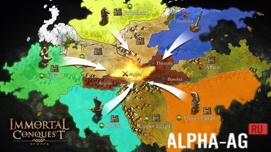 Взломанная Бессмертные завоевания screenshot 5