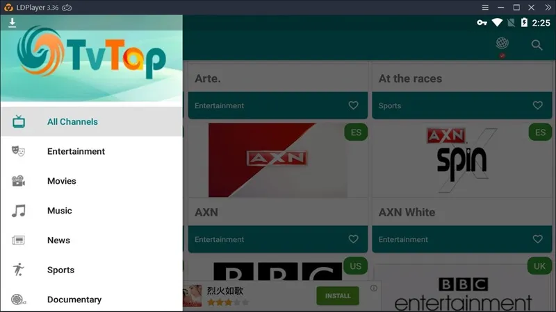 TvTap Pro screenshot 2