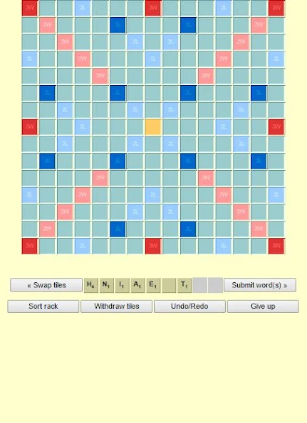 Letter Tile Solitaire