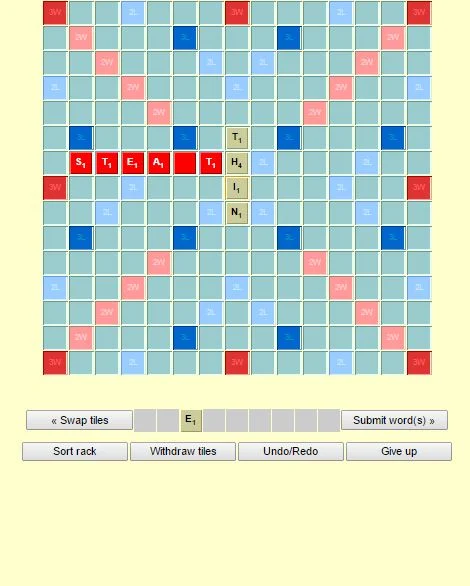 Letter Tile Solitaire screenshot 2